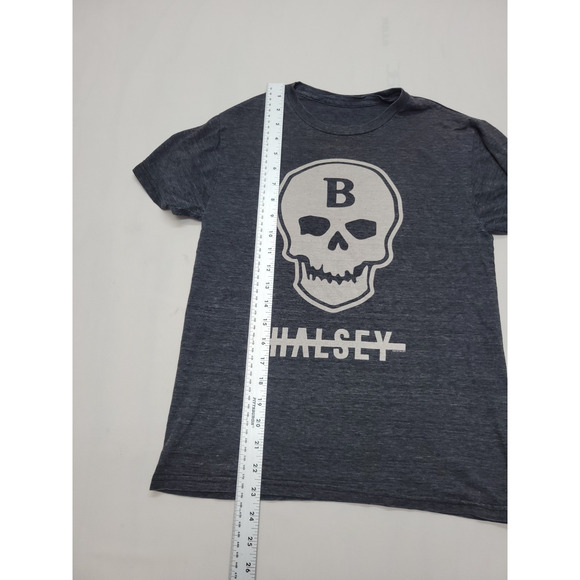 Halsey BADLANDS B SKULL Logo T-Shirt Women's Small Authentic & Licensed - Picture 5 of 11